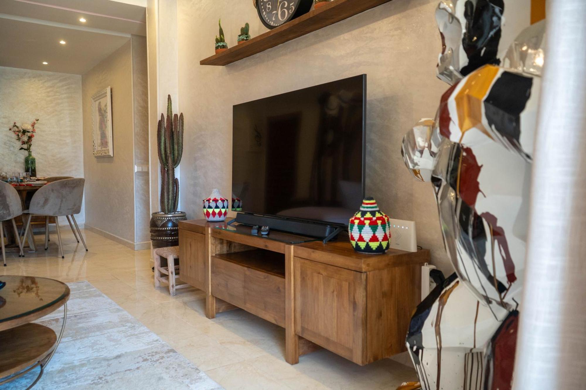 Apartamento Magnifique Moderne De 2 Avec Piscine A 10 Min Du Centre De Marrakech Marrakesh