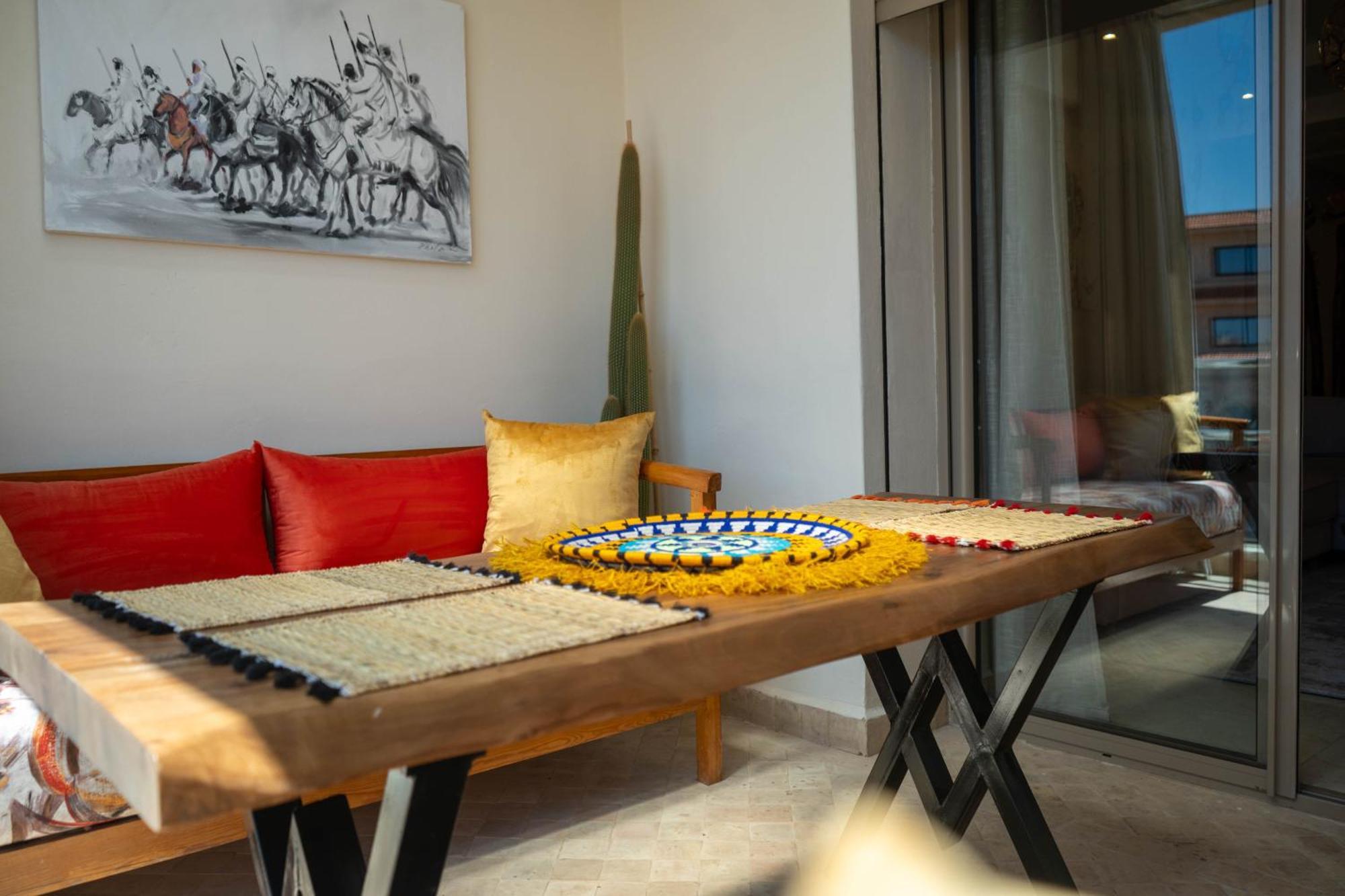 Apartamento Magnifique Moderne De 2 Avec Piscine A 10 Min Du Centre De Marrakech *
